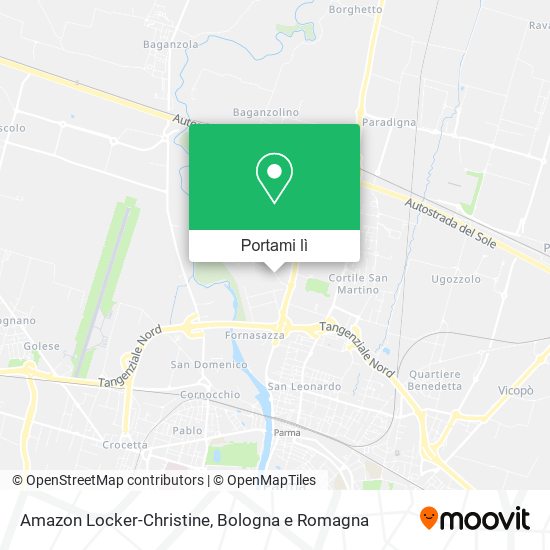 Mappa Amazon Locker-Christine