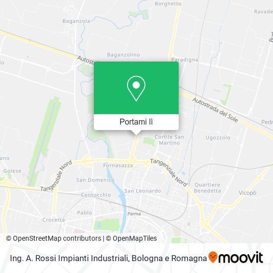 Mappa Ing. A. Rossi Impianti Industriali