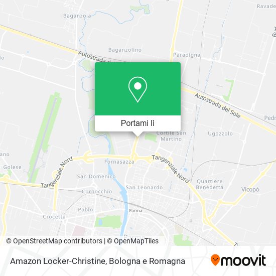 Mappa Amazon Locker-Christine