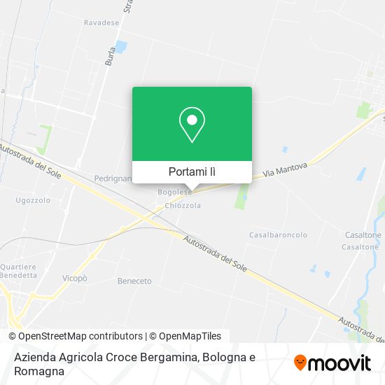 Mappa Azienda Agricola Croce Bergamina