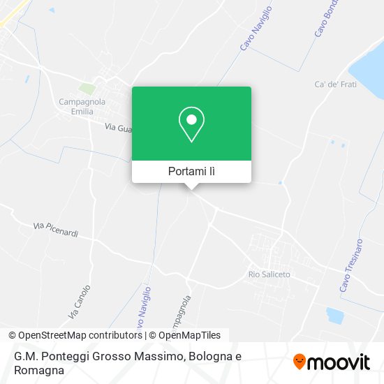 Mappa G.M. Ponteggi Grosso Massimo