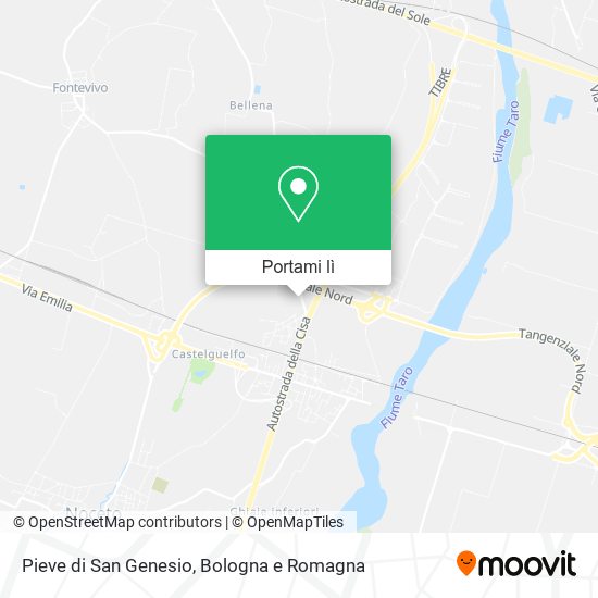 Mappa Pieve di San Genesio