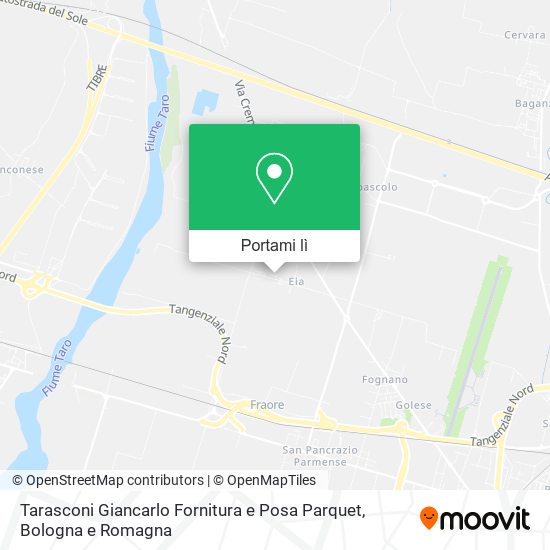 Mappa Tarasconi Giancarlo Fornitura e Posa Parquet