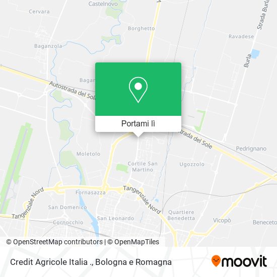 Mappa Credit Agricole Italia .