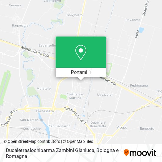 Mappa Ducaletraslochiparma Zambini Gianluca