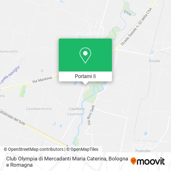 Mappa Club Olympia di Mercadanti Maria Caterina