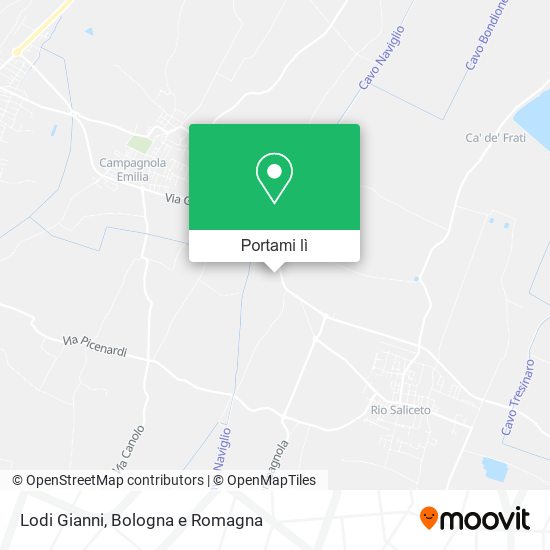 Mappa Lodi Gianni