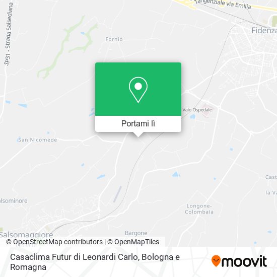 Mappa Casaclima Futur di Leonardi Carlo