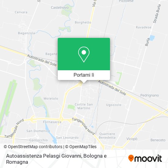 Mappa Autoassistenza Pelasgi Giovanni
