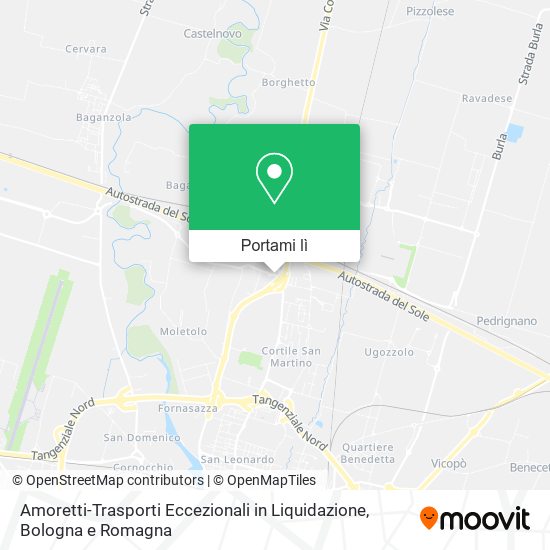 Mappa Amoretti-Trasporti Eccezionali in Liquidazione