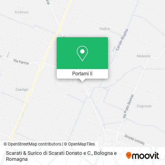 Mappa Scarati & Surico di Scarati Donato e C.