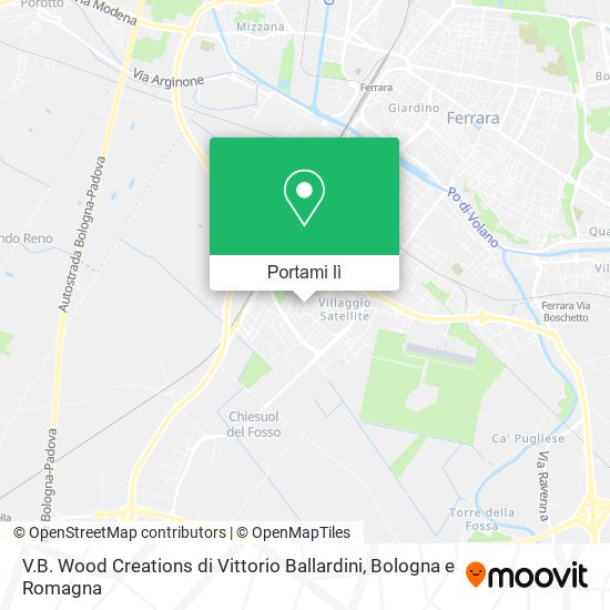 Mappa V.B. Wood Creations di Vittorio Ballardini
