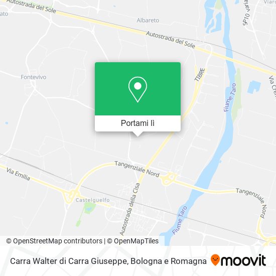 Mappa Carra Walter di Carra Giuseppe