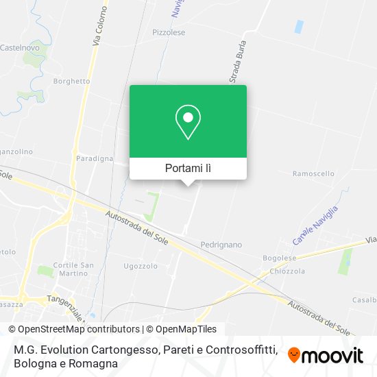 Mappa M.G. Evolution Cartongesso, Pareti e Controsoffitti