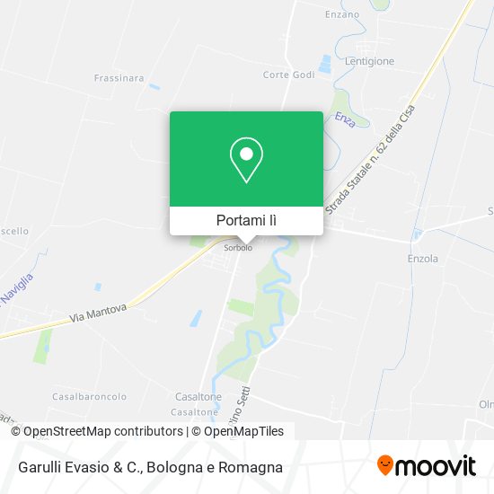 Mappa Garulli Evasio & C.