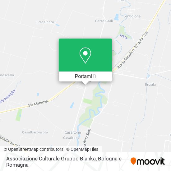 Mappa Associazione Culturale Gruppo Bianka
