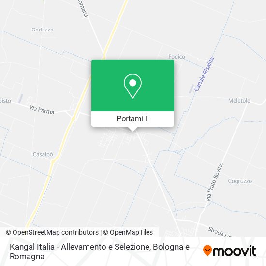 Mappa Kangal Italia - Allevamento e Selezione