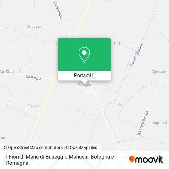 Mappa I Fiori di Manu di Baseggio Manuela