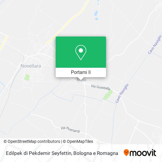 Mappa Edilpek di Pekdemir Seyfettin