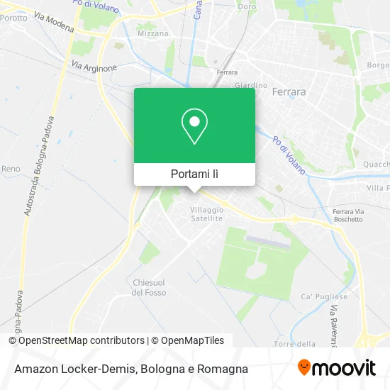 Mappa Amazon Locker-Demis