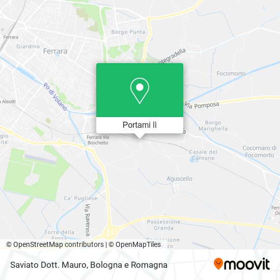 Mappa Saviato Dott. Mauro