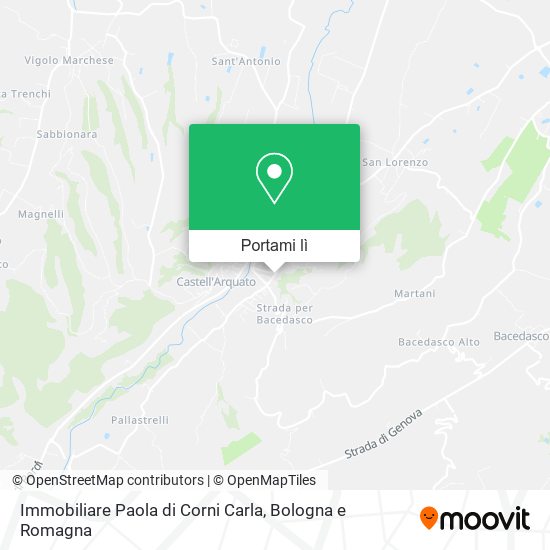 Mappa Immobiliare Paola di Corni Carla