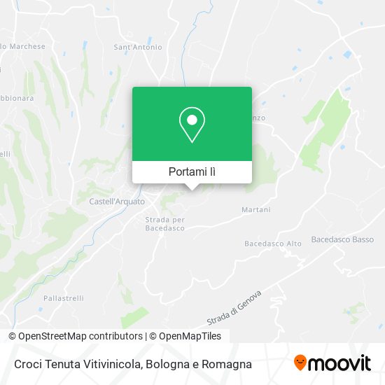 Mappa Croci Tenuta Vitivinicola