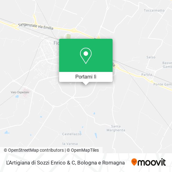 Mappa L'Artigiana di Sozzi Enrico & C