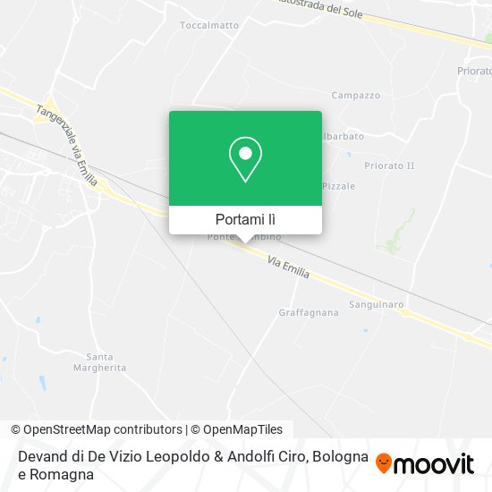 Mappa Devand di De Vizio Leopoldo & Andolfi Ciro