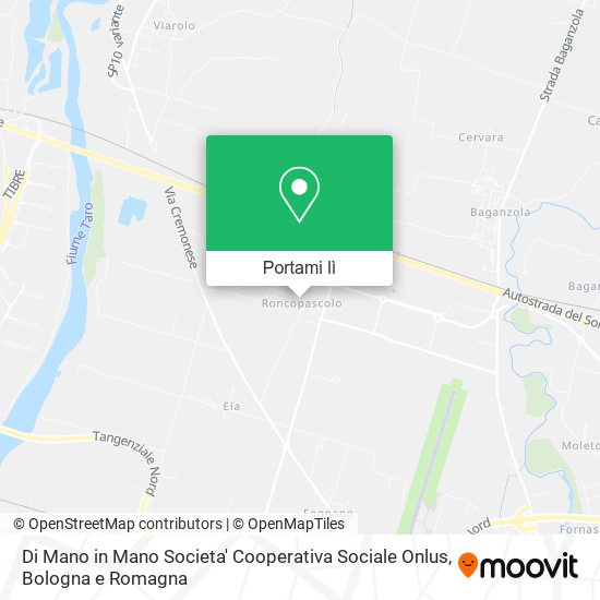 Mappa Di Mano in Mano Societa' Cooperativa Sociale Onlus