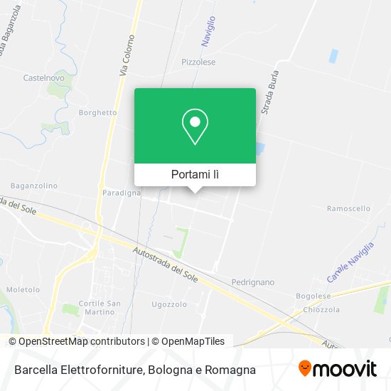 Mappa Barcella Elettroforniture