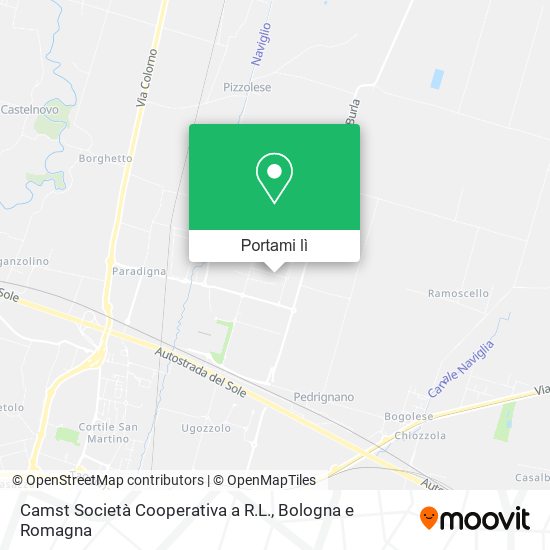 Mappa Camst Società Cooperativa a R.L.