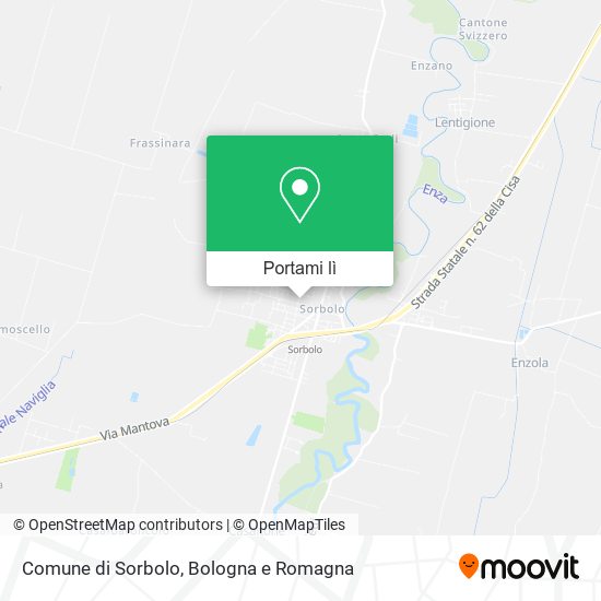 Mappa Comune di Sorbolo