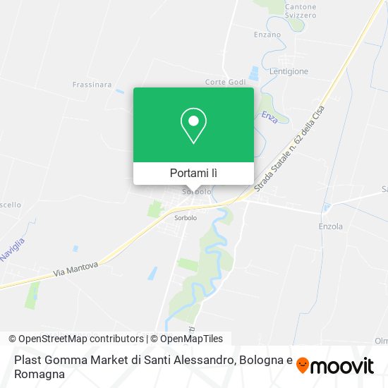 Mappa Plast Gomma Market di Santi Alessandro