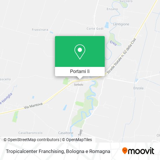 Mappa Tropicalcenter Franchising