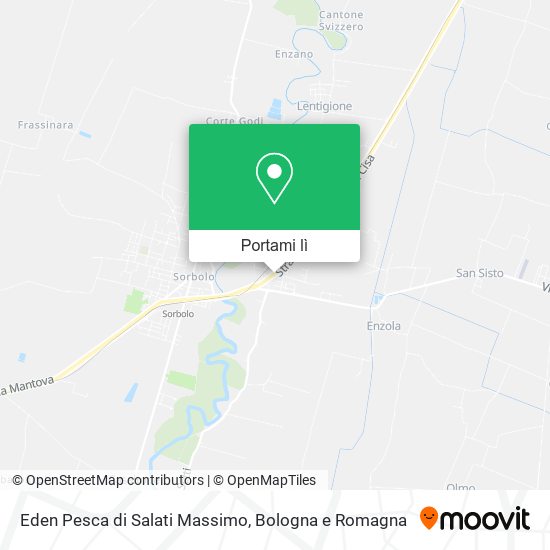 Mappa Eden Pesca di Salati Massimo