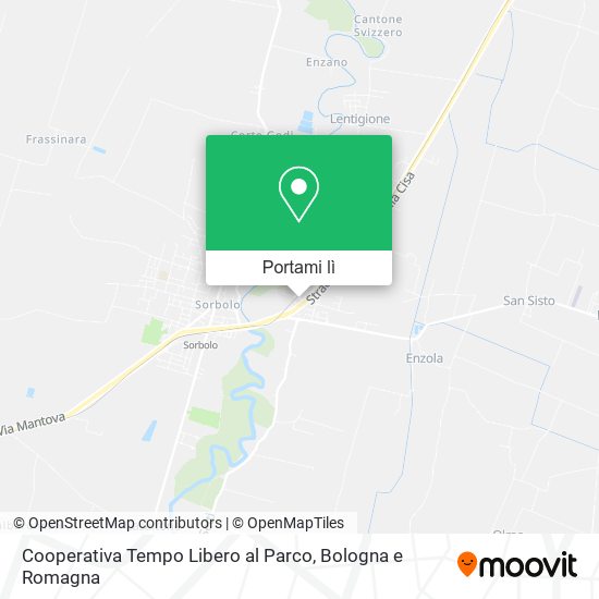 Mappa Cooperativa Tempo Libero al Parco