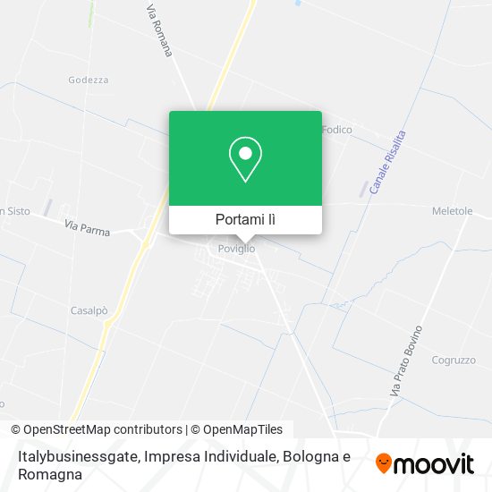 Mappa Italybusinessgate, Impresa Individuale