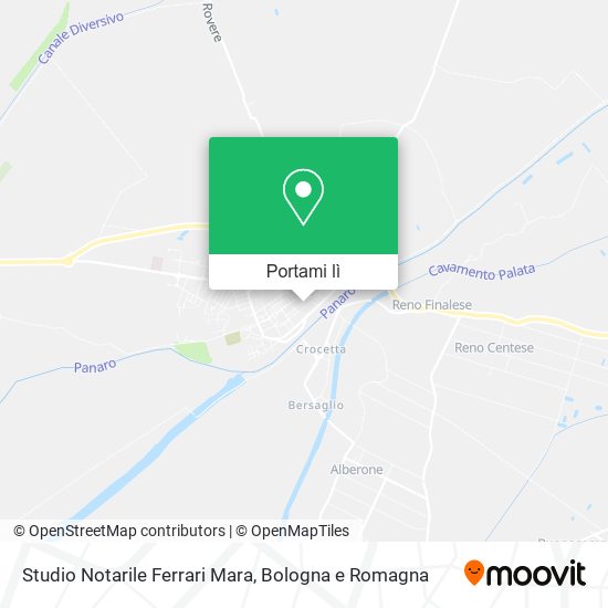 Mappa Studio Notarile Ferrari Mara