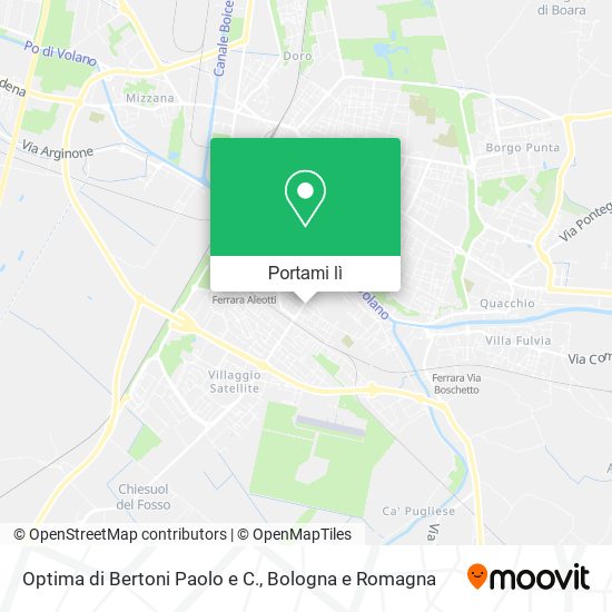 Mappa Optima di Bertoni Paolo e C.
