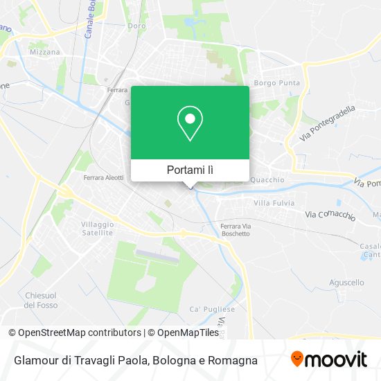 Mappa Glamour di Travagli Paola