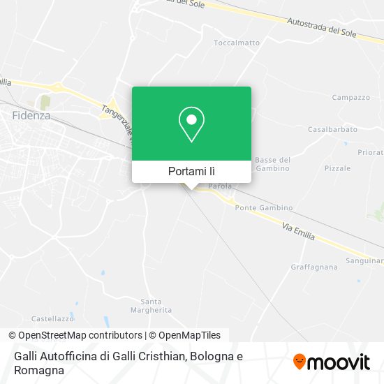 Mappa Galli Autofficina di Galli Cristhian