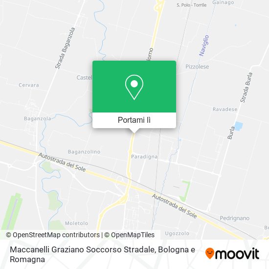 Mappa Maccanelli Graziano Soccorso Stradale