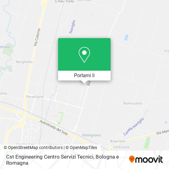 Mappa Cst Engineering Centro Servizi Tecnici