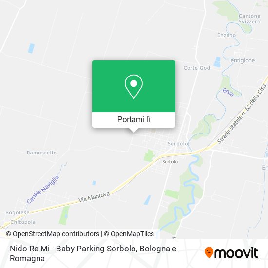 Mappa Nido Re Mi - Baby Parking Sorbolo
