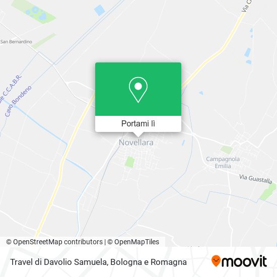 Mappa Travel di Davolio Samuela