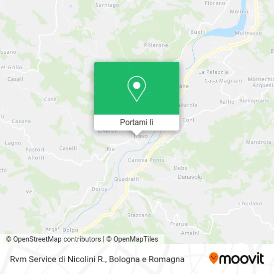 Mappa Rvm Service di Nicolini R.