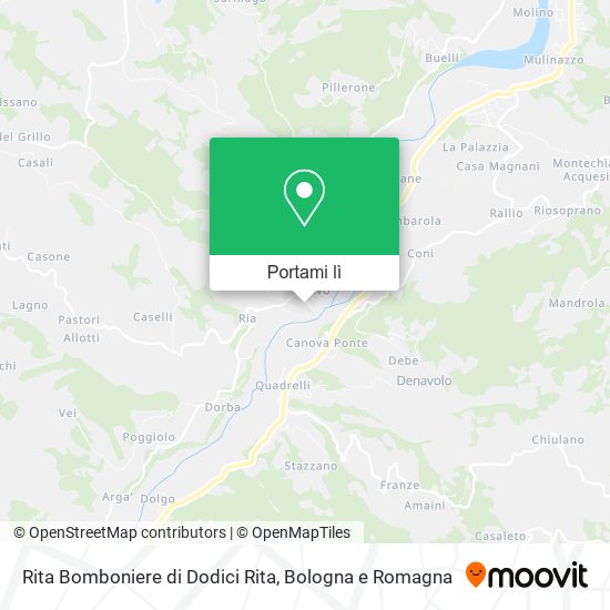 Mappa Rita Bomboniere di Dodici Rita