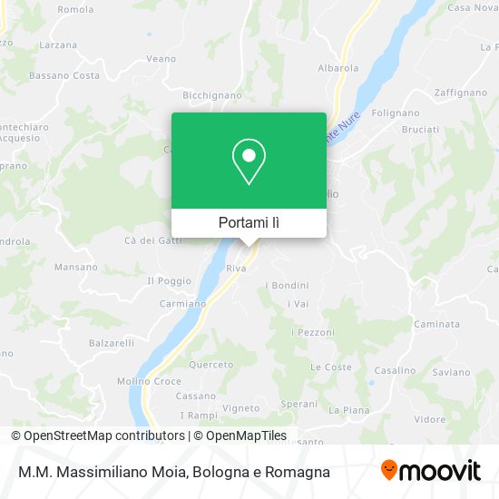 Mappa M.M. Massimiliano Moia