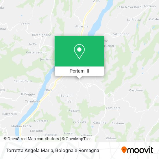 Mappa Torretta Angela Maria